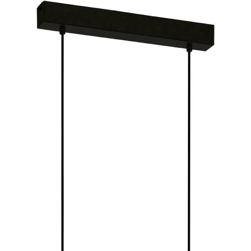 Eglo 43712 - Suspension filaire TOWNSHEND 6xE27/60W/230V noir