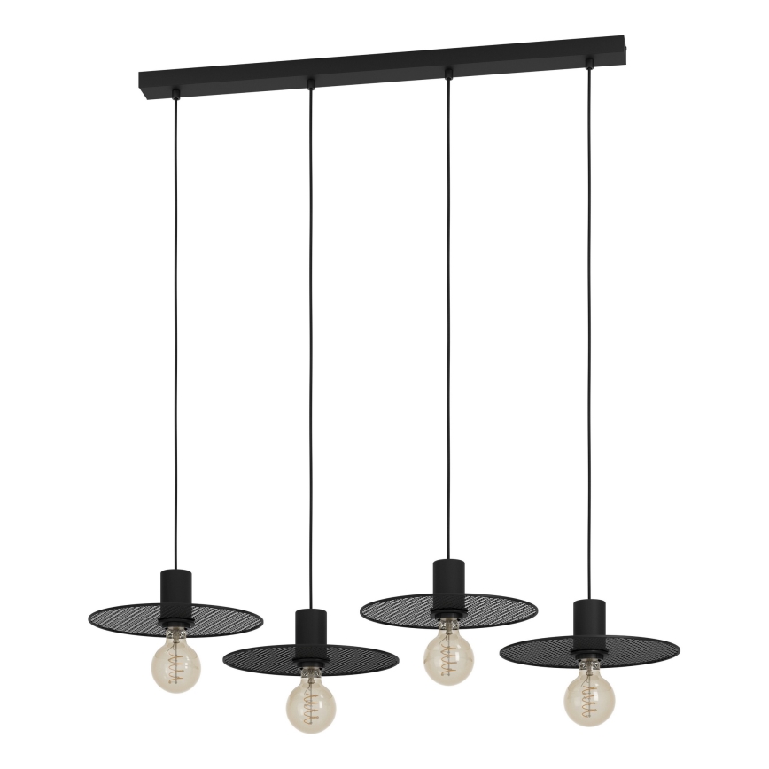 Eglo - Suspension filaire 4xE27/40W/230V
