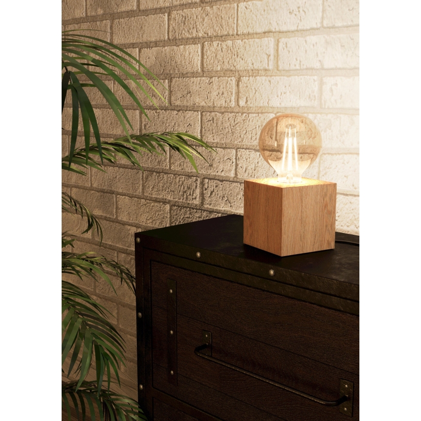 Eglo - Lampada da tavolo 1xE27/40W/230V beige