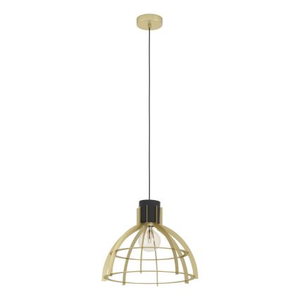 Eglo - Suspension filaire 1xE27/40W/230V doré