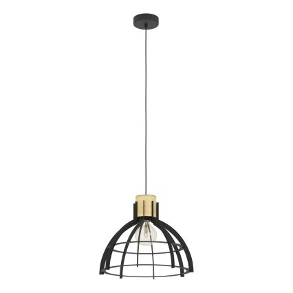 Eglo - Suspension filaire 1xE27/40W/230V noir