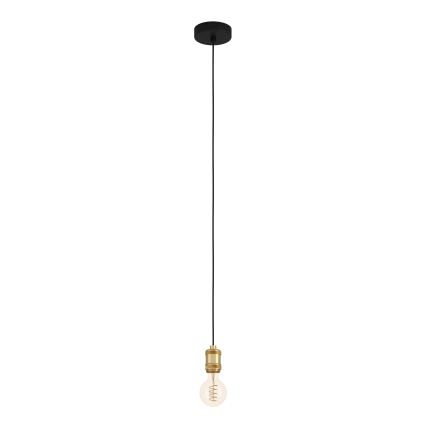 Eglo - Lampadario a sospensione con filo 1xE27/40W/230V oro