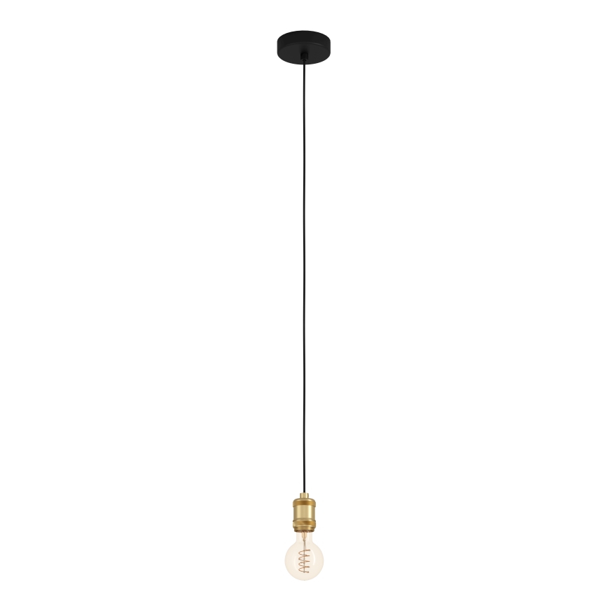 Eglo - Lampadario a sospensione con filo 1xE27/40W/230V oro