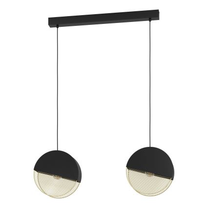 Eglo - Suspension filaire 2xE27/40W/230V