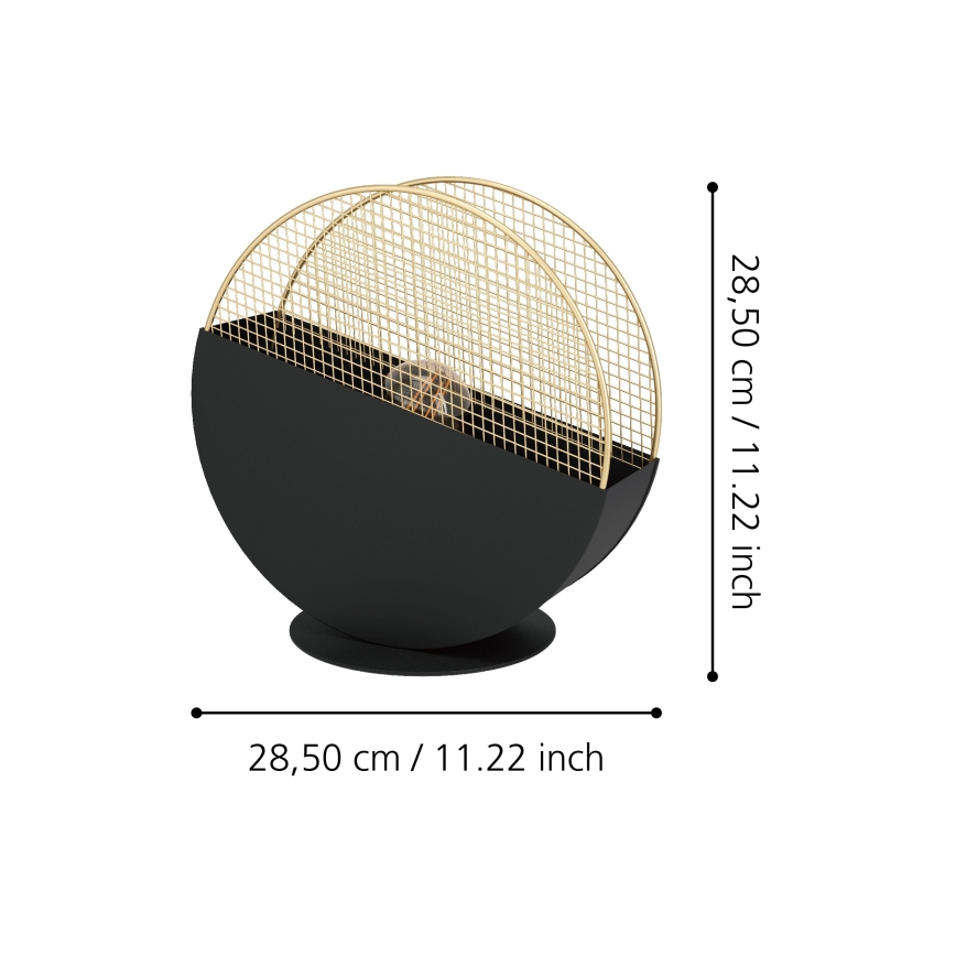 Eglo - Lampada da tavolo 1xE27/40W/230V