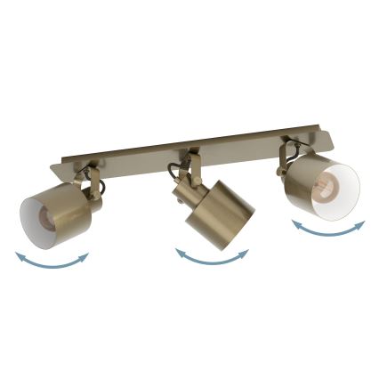Eglo - Lampada a soffitto con 3 punti luce 3xE27/40W/230V