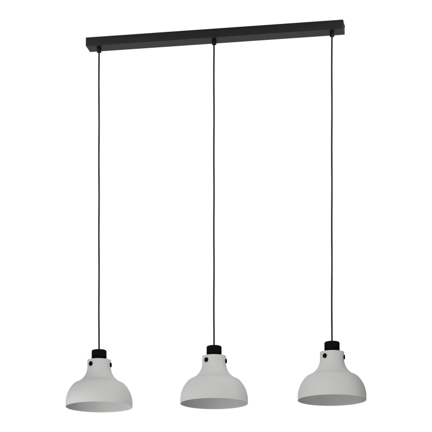 Eglo - Suspension filaire 3xE27/40W/230V