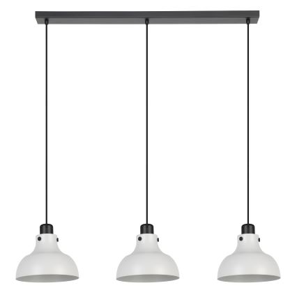 Eglo - Suspension filaire 3xE27/40W/230V