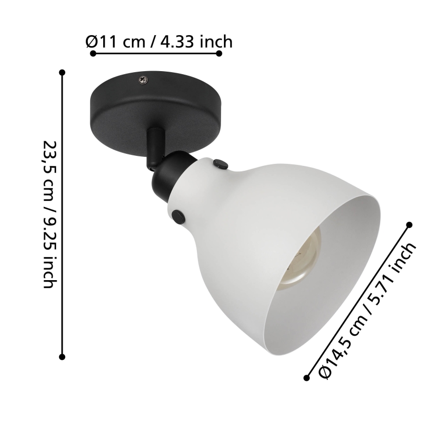 Eglo 43827 - Faretto MATLOCK 1xE27/40W/230V