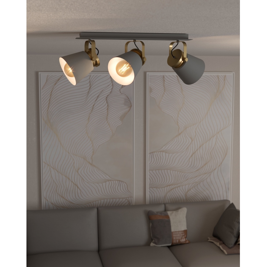 Eglo - Lampada a soffitto con 3 punti luce 3xE27/40W/230V