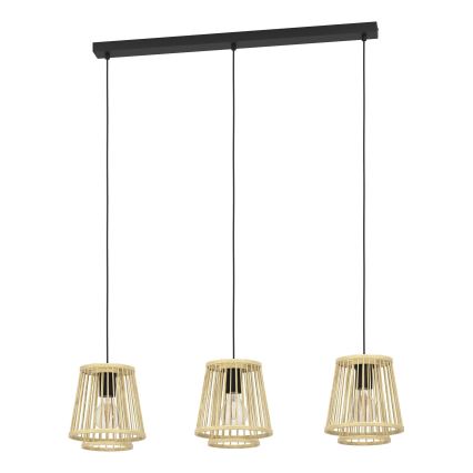 Eglo - Suspension filaire 3xE27/40W/230V