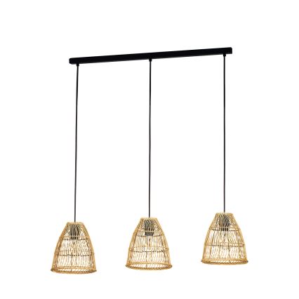 Eglo - Lampadario a sospensione con filo 3xE27/40W/230V
