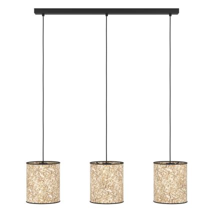 Eglo - Lampadario a sospensione con filo 3xE27/25W/230V