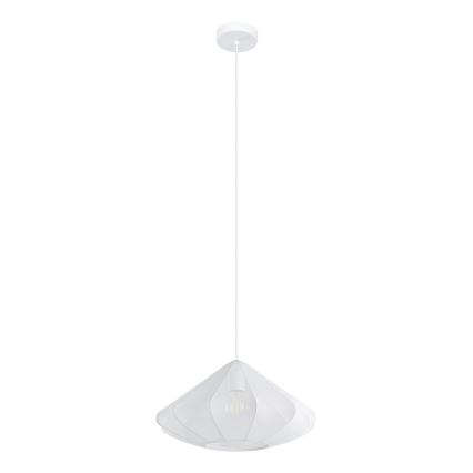 Eglo - Suspension filaire 1xE27/40W/230V d. 42,5 cm blanc