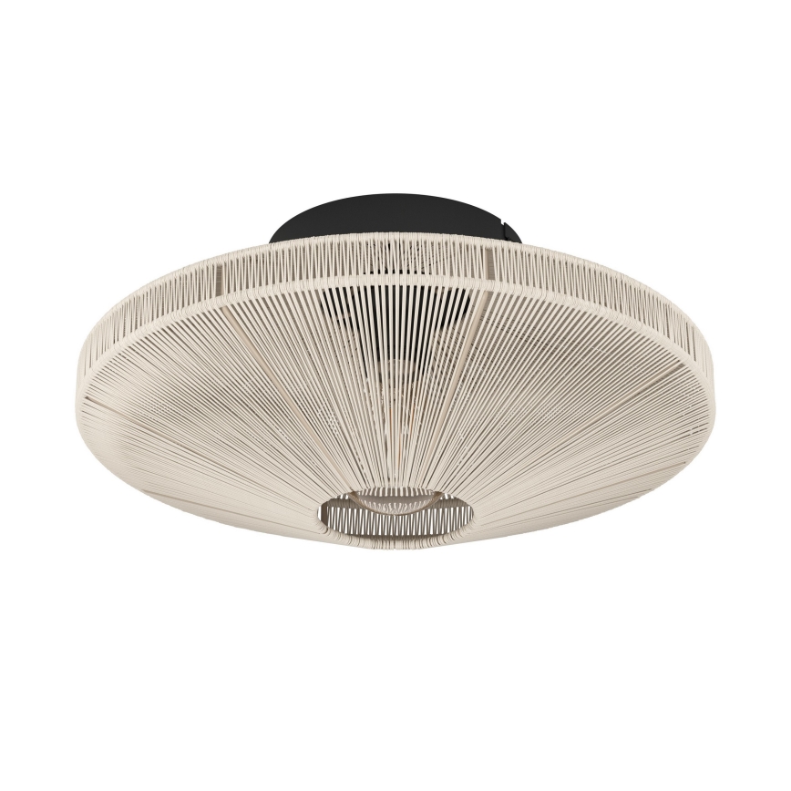 Eglo - Plafonnier 1xE27/40W/230V, Ø 38 cm, crème