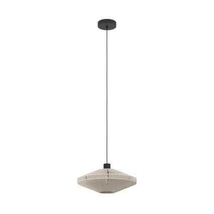 Eglo - Pendelleuchte mit Kabel 1xE27/40W/230V cremefarben