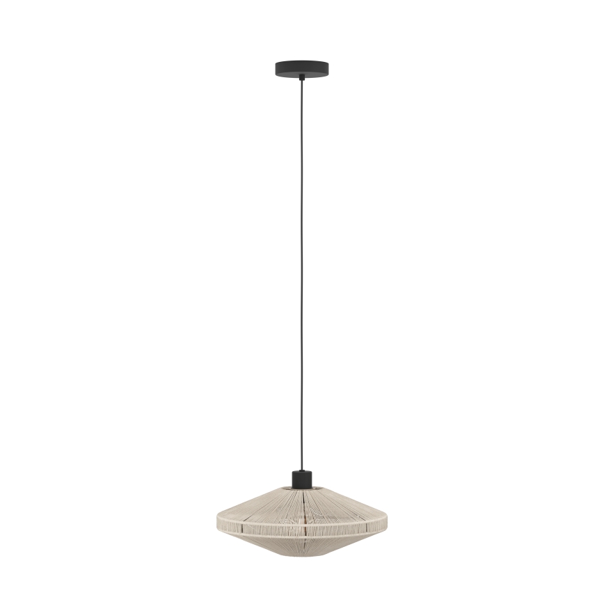 Eglo - Pendelleuchte mit Kabel 1xE27/40W/230V cremefarben