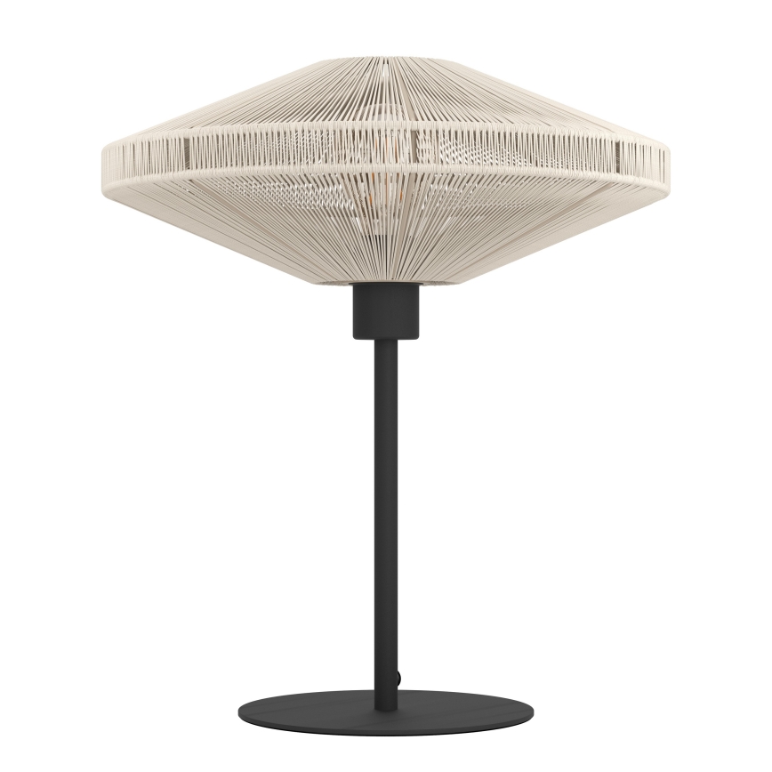 Eglo - Tischlampe 1xE27/40W/230V cremefarben