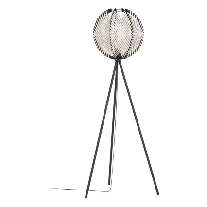 Eglo - Lampada con piedistallo 1xE27/40W/230V bianco/nero