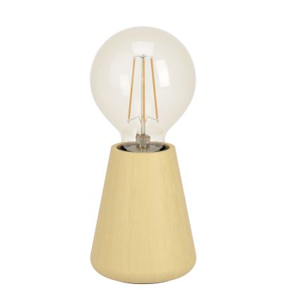 Eglo - Lampe de table 1xE27/40W/230V beige