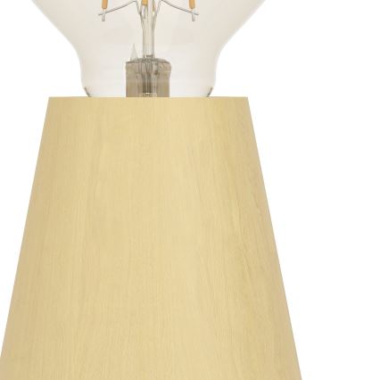 Eglo - Lampe de table 1xE27/40W/230V beige