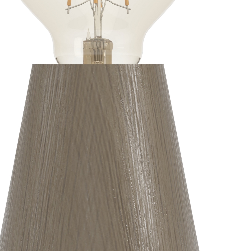 Eglo - Lampada da tavolo 1xE27/40W/230V marrone
