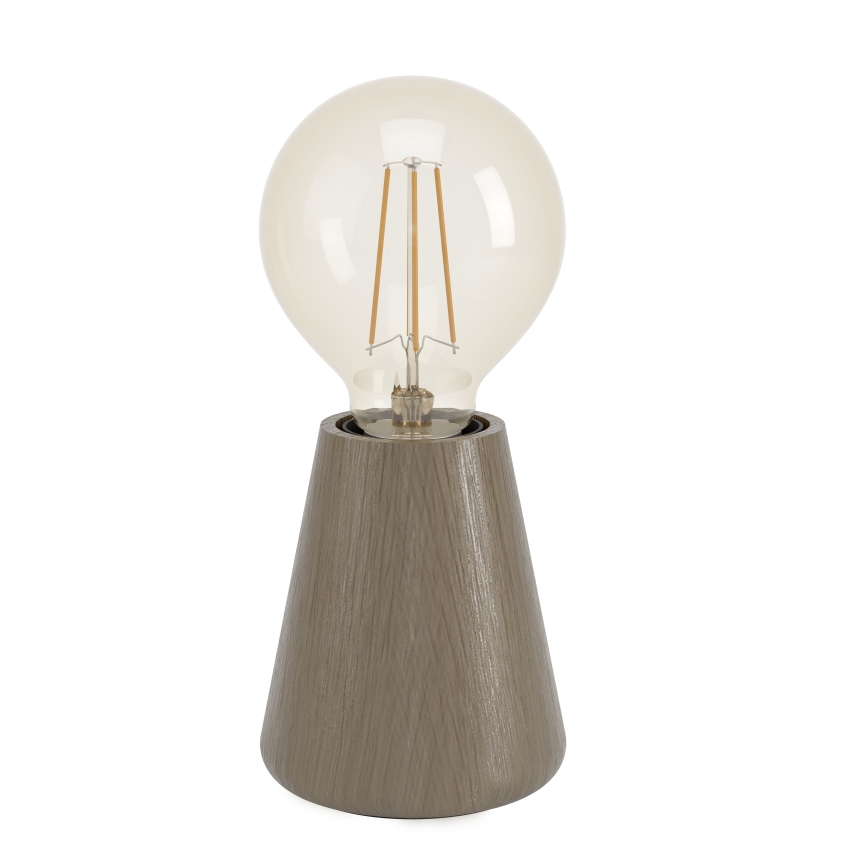 Eglo - Lampe de table 1xE27/40W/230V marron