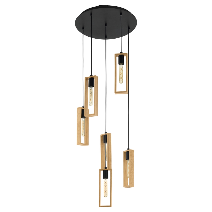 Eglo - Lampadario a sospensione su cavo 6xE27/60W/230V