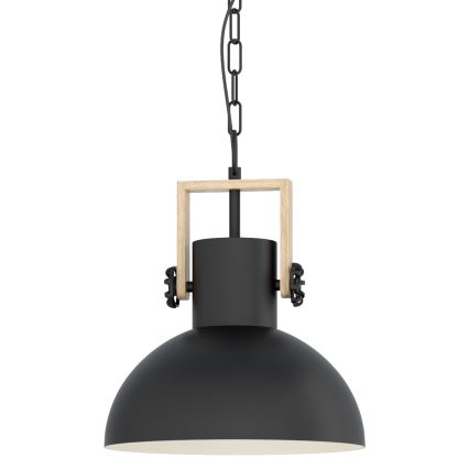 Eglo - Lampadario a catena 1xE27/28W/230V