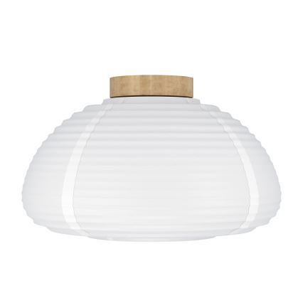 Eglo - Deckenleuchte 1xE27/40W/230V Ø 40 cm weiß/beige
