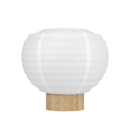 Eglo - Lampe de table 1xE27/40W/230V blanche/beige