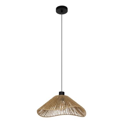 Eglo - Suspension filaire 1xE27/60W/230V marron