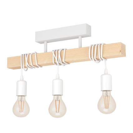 Eglo - Aufbauleuchte TOWNSHEND 3xE27/60W/230V - FSC-zertifiziert