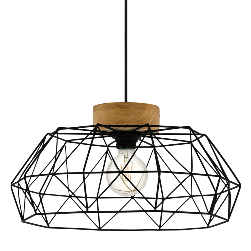 Eglo - Lampadario a sospensione con filo 1xE27/60W/230V - FSC certificato