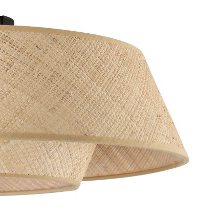 Eglo - Deckenleuchte 1x E27/60W/230V, Ø 50 cm, Bast