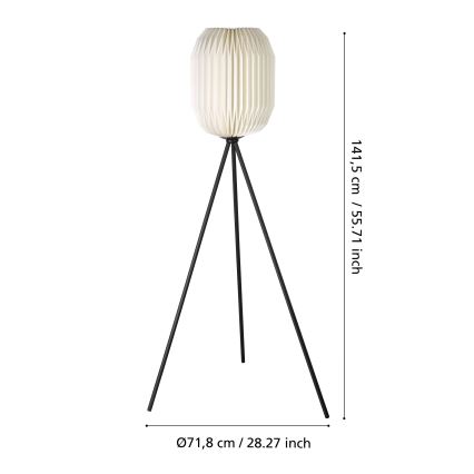 Eglo - Lampada con piedistallo 1xE27/40W/230V
