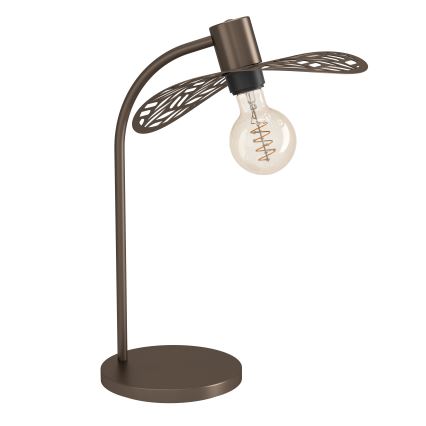 Eglo - Lampada da tavolo 1xE27/60W/230V bronzo