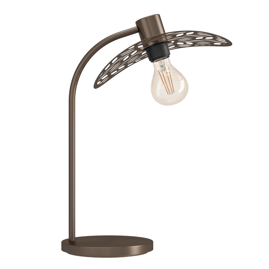 Eglo - Tischlampe 1xE27/60W/230V bronzefarben
