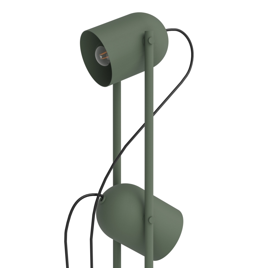 Eglo - Lampadaire 2xE14/8W/230V vert