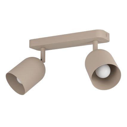 Eglo - Lampada a spot 2xE14/40W/230V beige