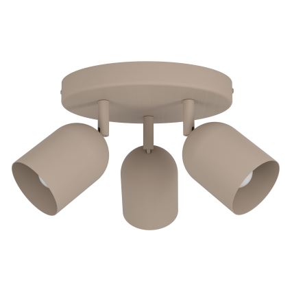 Eglo - Spot 3xE14/40W/230V Ø 25 cm beige