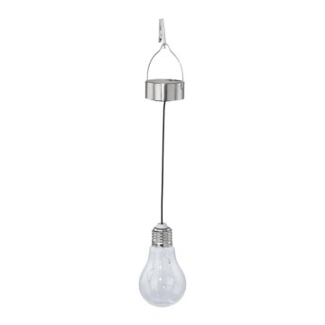 Eglo 48514 - LED Lampada solare a sospensione LED/0,06W/1,2V IP44 cromo lucido