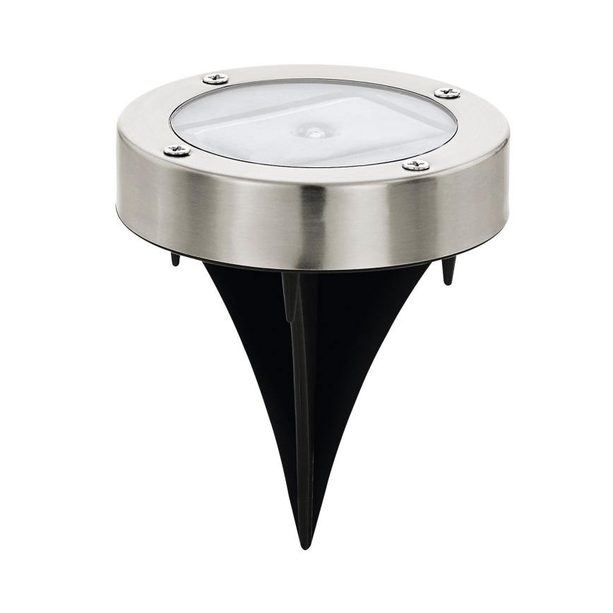 Eglo 48777 - Luminaire solaire LED avec capteur LED/0,07W/1,2V 200 mAh chrome mat