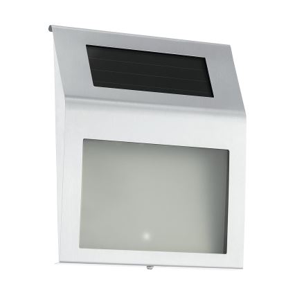 Eglo 48875 - Numéro de maison solaire LED/1,2W/1,2V 300 mAh IP44 chrome mat