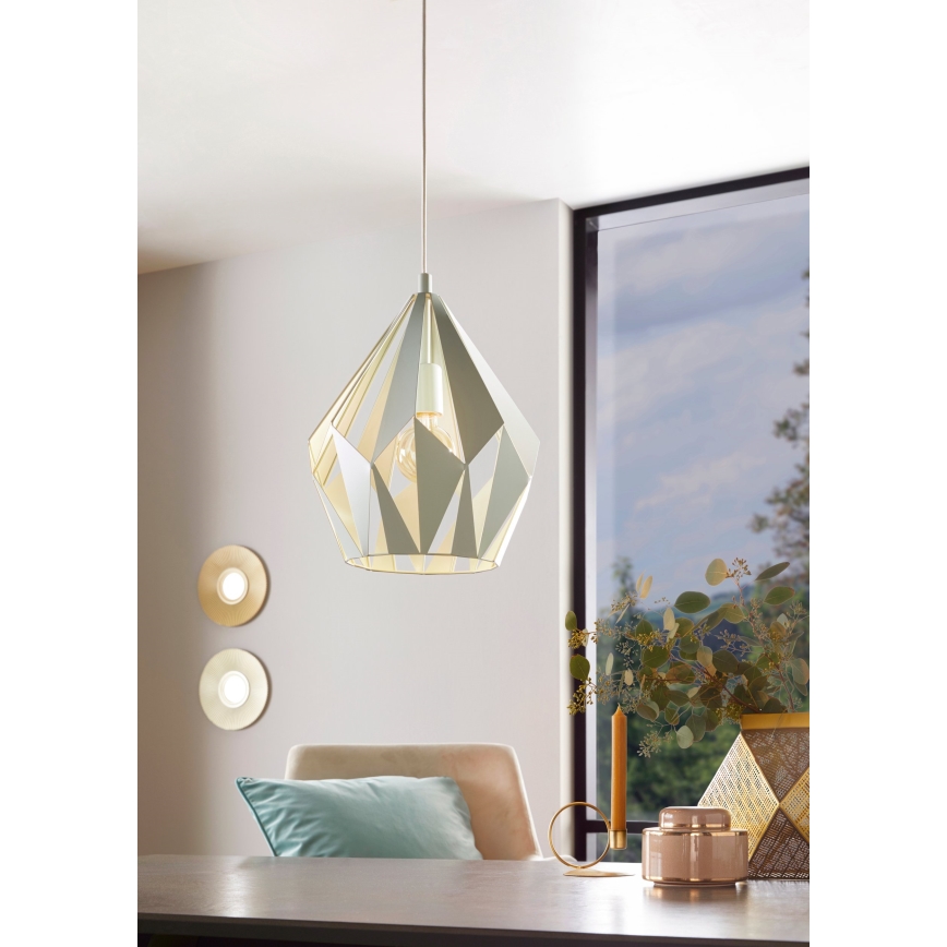 Eglo - Lampadario a sospensione con filo 1xE27/60W/230V