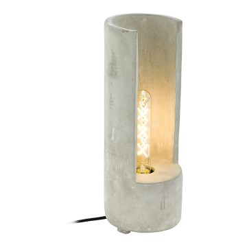 Eglo 49112 - lampe de table LYNTON 1xE27/60W/230V béton