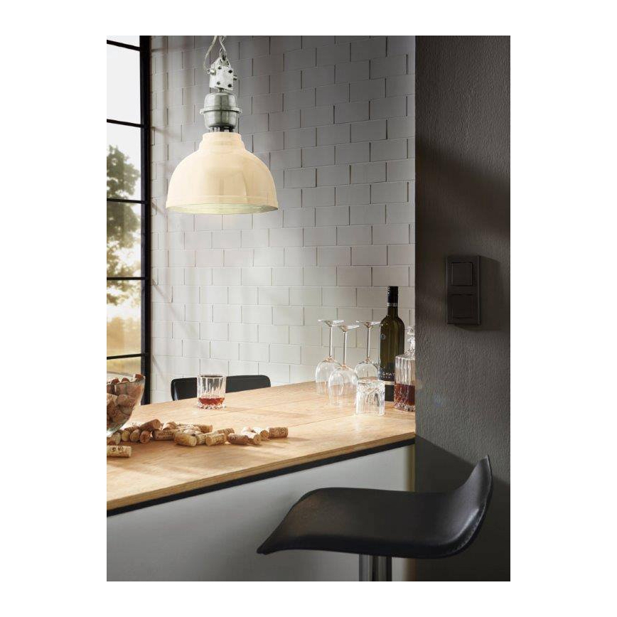 Eglo 49172 - Suspension-chaîne GRANTHAM 1xE27/60W/230V