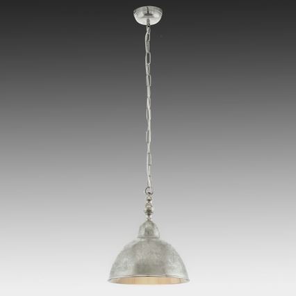 Eglo 49178 - Lampadario a sospensione con catena EASINGTON 1xE27/60W/230V