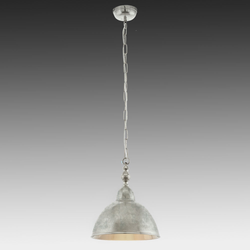 Eglo 49178 - Lampadario a sospensione con catena EASINGTON 1xE27/60W/230V