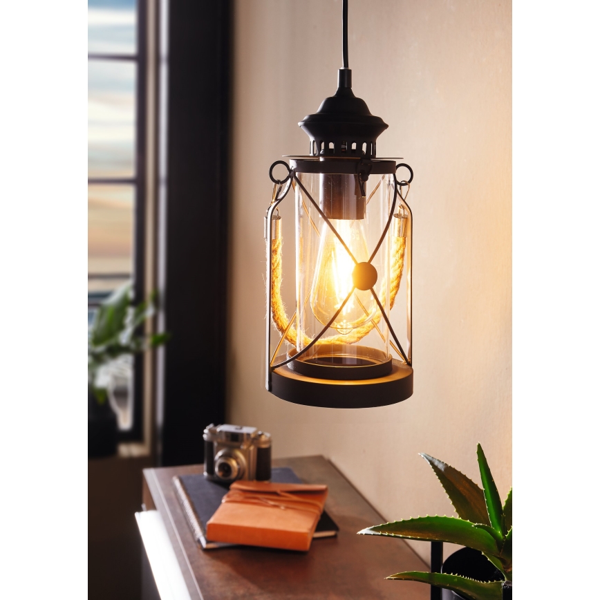 Eglo - Lampadario 1xE27/60W/230V